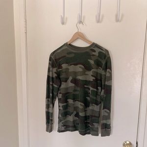Green Camo Hiking and Outdoor Thermal